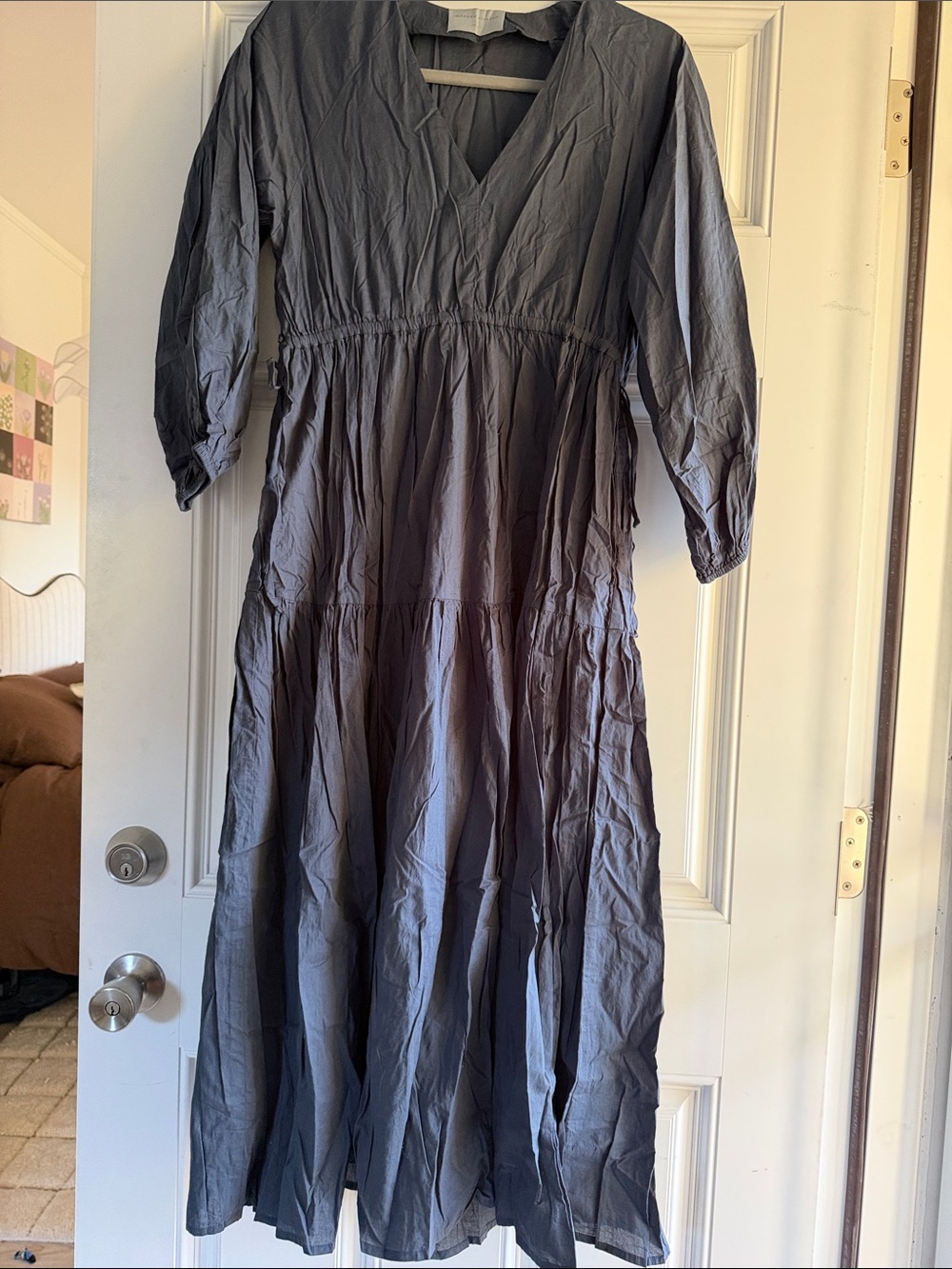 Modern Citizen blue midi sun dress